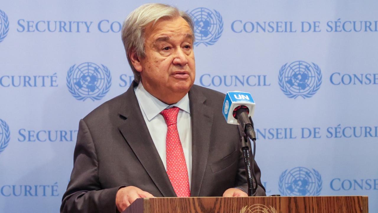 Guterres, Moskova'daki terör saldırısını kınadı
