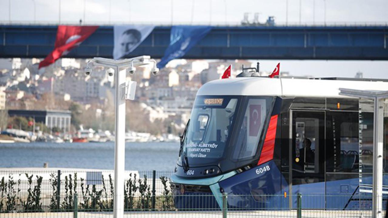 Eminönü-Alibeyköy tramvay hattında bakım çalışması nedeniyle seferlerin organizasyonu