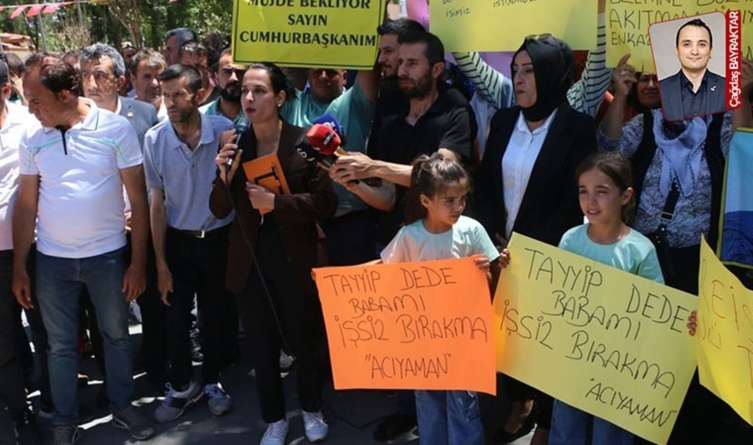 Adıyaman'da TYP protestosu: "Hükümet sesimize kulak versin"