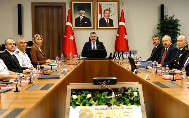 Organize suçla mücadele toplantısı. İçişleri Bakanı Çiftçi: Hiçbir suç yapılanmasına alan bırakmayacağız