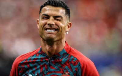 Cristiano Ronaldo oğluyla karşı karşıya ⚽️👀